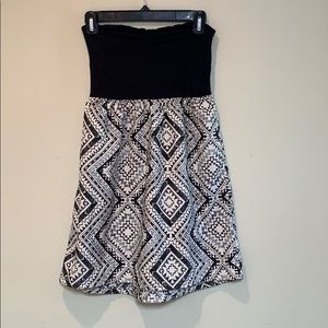 Roxy Strapless Dress Size M